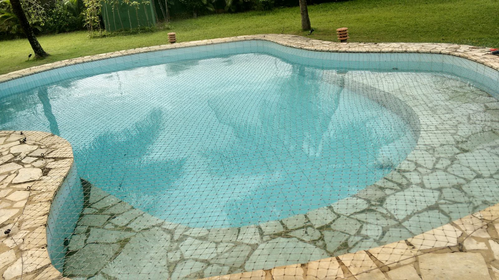 Rede de proteção para piscina de condomínio em Camaçari